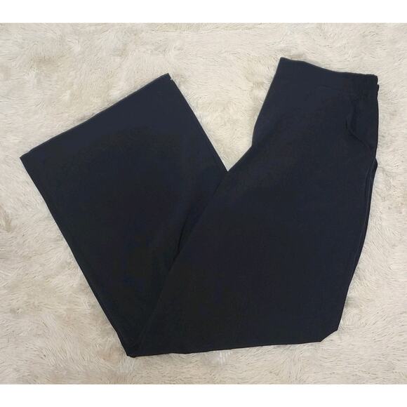 Fabletics New Women’s Downtown Wide Leg Size XL Black Pull-On Athleisure Pants - Picture 4 of 8